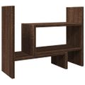 vidaXL Organizér na stôl, hnedý dub 38,5x17x39 cm, kompozitné drevo