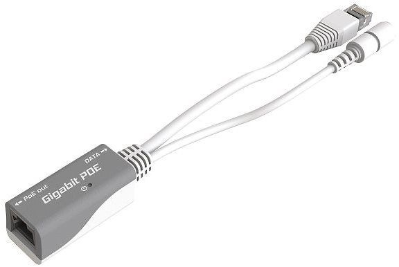 Mikrotik pasívny gigabit PoE injektor s LED indikáciou