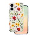 Obal Glow Glam pre iPhone 16 6,1" biely