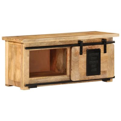vidaXL TV skrinka 90x35x40 cm masívne mangovníkové drevo