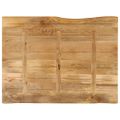 vidaXL Stolová doska 90x80x3,8 cm živý okraj masívne mango