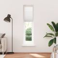 vidaXL plisovaná roleta biela 45x200 cm šírka látky 44,4 cm