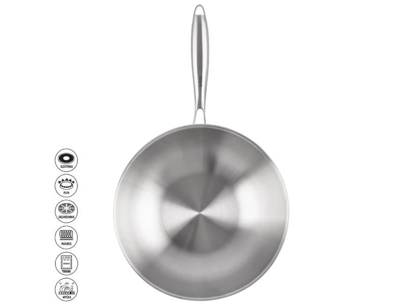 Panvica wok ORION Steela 30 cm