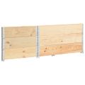 vidaXL Vyvýšené záhony 3 ks 50x100 cm borovicový masív