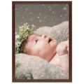 vidaXL Fotorámiky na stôl, koláž 5 ks, tmavočervené 15x21 cm