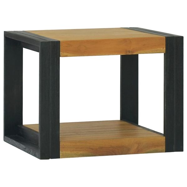 vidaXL Nástenná kúpeľňová skrinka 45x45x35 cm masívne teakové drevo