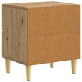 vidaXL Nočný stolík Dub artisan 43 x 34,5 x 48 cm Kompozitné drevo