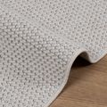 vidaXL Koberec do interiéru LUGO Krémová 150 x 80 cm Polyester