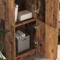 vidaXL Highboard Staré drevo 31.5 x 32 x 122.5 cm