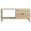 vidaXL Konferenčný stolík Dub sonoma 90 x 50 x 40 cm Kompozitné drevo