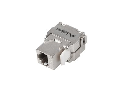 Keystone modul bez nástrojov rj45->lsa CAT.5E ftp 180 ° lanberg