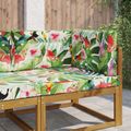 vidaXL Vankúš na vonkajšiu pohovku Polyester farebné 80 x 80 cm