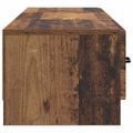 vidaXL TV skrinka 147 x 34,5 x 27 cm Staré drevo Kompozitné drevo