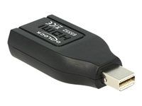 HDMI adaptér - Mini DisplayPort s pínmi (male) do HDMI so zdierkami (female) - čierna