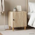vidaXL Nočný stolík 2 ks Dub sonoma 43 x 34,5 x 50 cm Kompozitné drevo