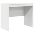 vidaXL Stôl Biela 135,5 x 50 x 127 cm 2 ks