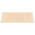 vidaXL Lamelové dvierka na skrinku 4 ks 99,3x39,4 cm, borovicový masív