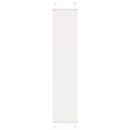 vidaXL plisovaná roleta biela 40x200 cm šírka látky 39,4 cm