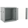 vidaXL Sieťový kabinet s úložiskom Sivá 53 x 60 x 60 cm Oceľ