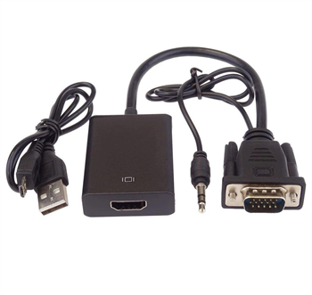 PremiumCord VGA+audio konvertor na rozhranie HDMI FULL HD 1080p