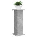 vidaXL Stojan na rastliny 2 ks Betónovo sivá 30,5 x 30 x 80,5 cm
