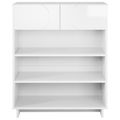 vidaXL Skrinka na topánky 73 x 38 x 87,5 cm Spracované drevo