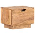 vidaXL Nočný stolík 40x30x30 cm, drevený masív
