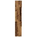 vidaXL Úložný kabinet so policami Staré drevo 70 x 42,5 x 225 cm