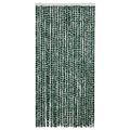 vidaXL Záves proti hmyzu, zelený a biely 100x220 cm, ženilka