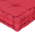 vidaXL Podložka na paletový nábytok 120x80x10 cm, vínovo červená