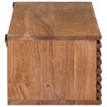 vidaXL TV skrinka s úložiskom s dverami Prírodná 105 x 30 x 22,5 cm