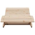 vidaXL Lehátko na opaľovanie 205x70x31,5 cm masívna borovica