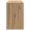 vidaXL Stôl dub artisan 101x50x76,5 cm kompozitné drevo