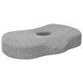 vidaXL Vankúš na krk Biely Pamäťová pena 53 x 34,5 x 10,5 cm