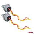 Objímka žiarovky T20 LED 12V W21W WY21W W3x16d 7440 T20 2 ks AMiO-04833
