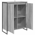 vidaXL Skriňa na topánky Sivý Sonoma 79 x 36 x 100 cm Kompozitné drevo