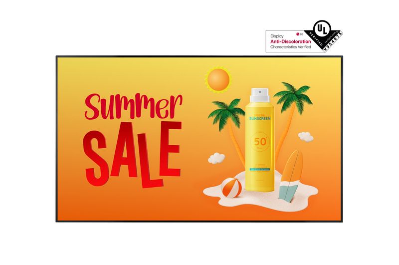 75'' LG LED 75XF3 - UHD, 4000cd, openframe, webOS, 24/7