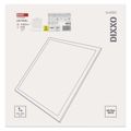 LED panel DIXXO backlit 60×60, štvorcový vstavaný biely, 36W neutrálna b. UGR