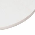 vidaXL Stolová doska biela Ø90x2,5 cm masívna borovica