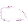 vidaXL Zaťahovacia markíza 250x150 cm krémová