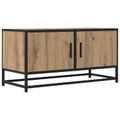 vidaXL TV skrinka 80 x 34,5 x 40 cm Dub artisan Kompozitné drevo