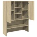vidaXL Skrinka na práčku dub sonoma 70,5x24x90 cm