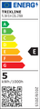 Dekoračná LED žiarovka FILAMENT Trixline 5W 600lm C35L E14 teplá biela