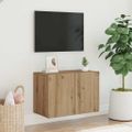 vidaXL TV skrinka nástenná dub artisan 60x30x41 cm