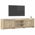vidaXL TV skrinka 168 x 33 x 47 cm Dub sonoma Kompozitné drevo