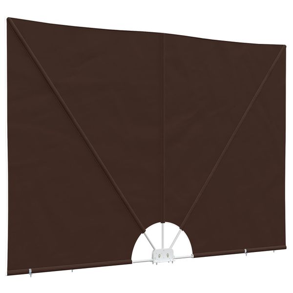 vidaXL Záclona na balkónové súkromie 240 x 160 cm Polyester