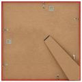 vidaXL Fotorámiky na stenu alebo stôl 5 ks červené 30x30 cm MDF