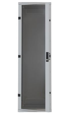 Triton 19' rozvaděč stojanový 47U/600x800 skleněné dveře, šedá Rozvadec, stojanový, 19", 47U, 600×800, sklenené dvere