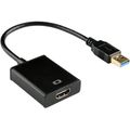MEGATECH Prevodník USB-A/HDMI, FHD@60Hz Ovl