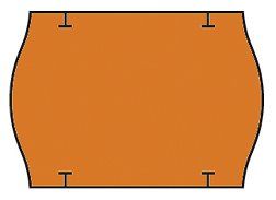 cenovkové etikety 26x18 STAR PRIX - oranžové (pre etiketovacie kliešte) 1.000 ks/rol.